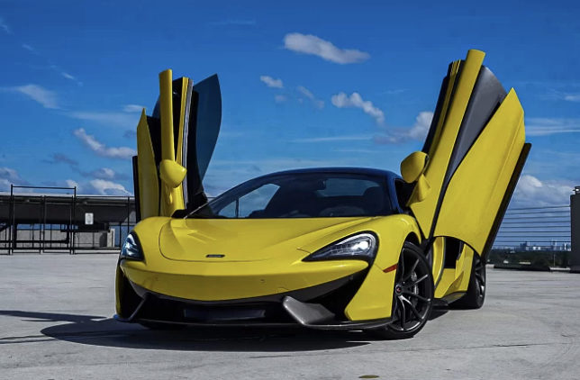 Mclaren 570s Yellow on Black – Exotic Transportation Group