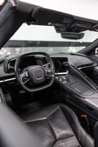 Chevrolet Corvette C8 Stingray Red on Black