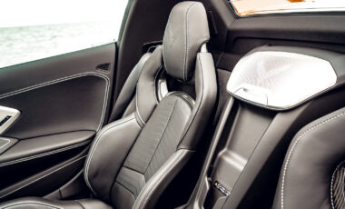 Chevrolet Corvette C8 Orange on Black