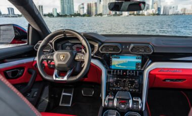 Lamborghini Urus Red on Red