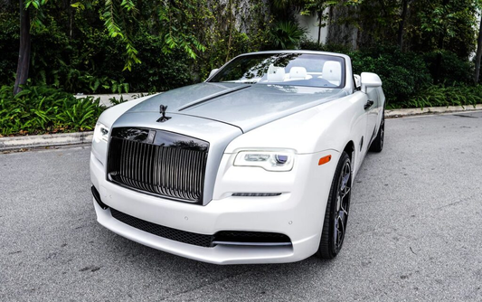 Rolls Royce Dawn White on White.