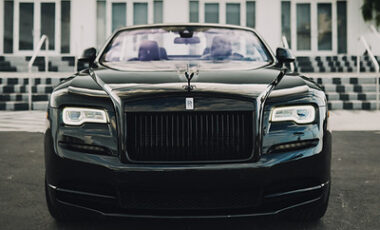 Rolls Royce Dawn Black on Black.