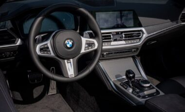 BMW 430iM Brooklyn Grey on Black