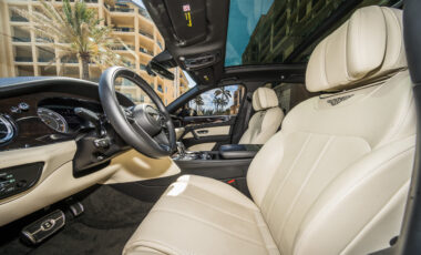 Bentley Bentayga Black on Tan