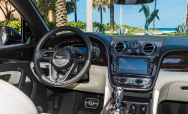 Bentley Bentayga Black on Tan