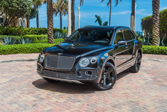 Bentley Bentayga Black on Tan