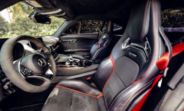 Mercedes Benz AMG GTs Matte Orange on Black
