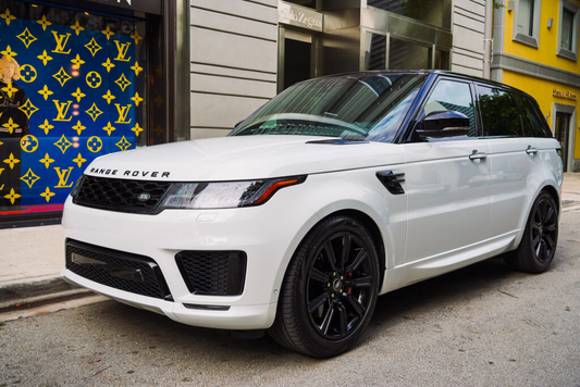 Range Rover Sport HSE White on Cream