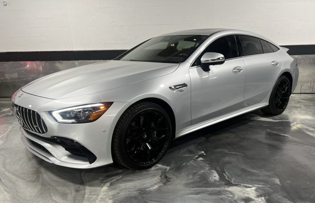 Mercedes Benz GT53 Gray on Black