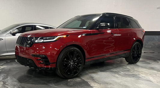 Range Rover Velar Red on Black