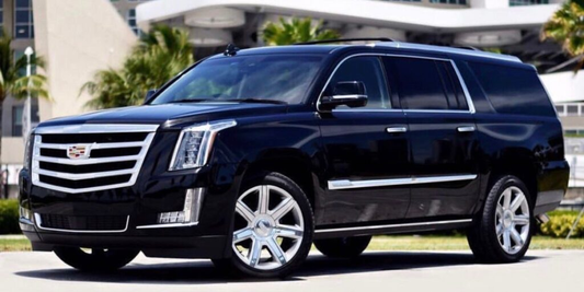 Cadillac Escalade Black on Brown