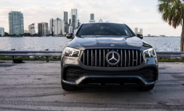 Mercedes Benz GLE 53 AMG Gray on Black