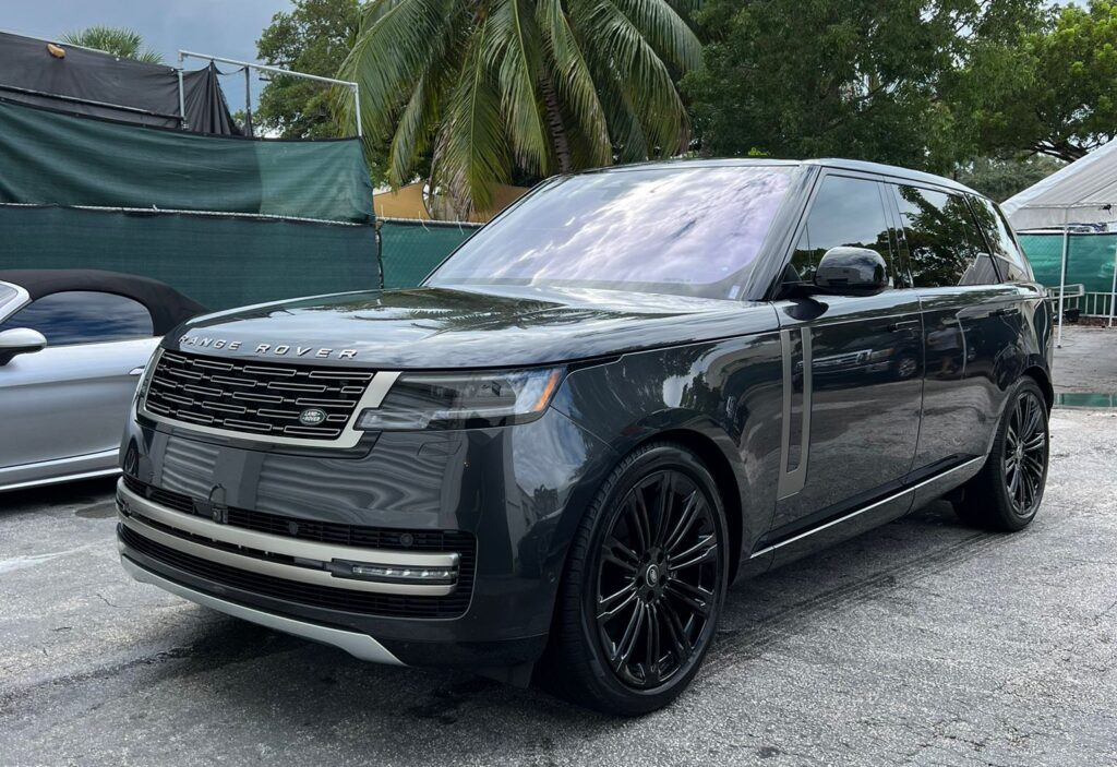 Range Rover Sport HSE Grey on Peanut Butter – Exotic Transportation Group