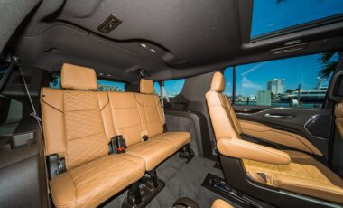 Cadillac Escalade Rentals Black on Peanut Butter